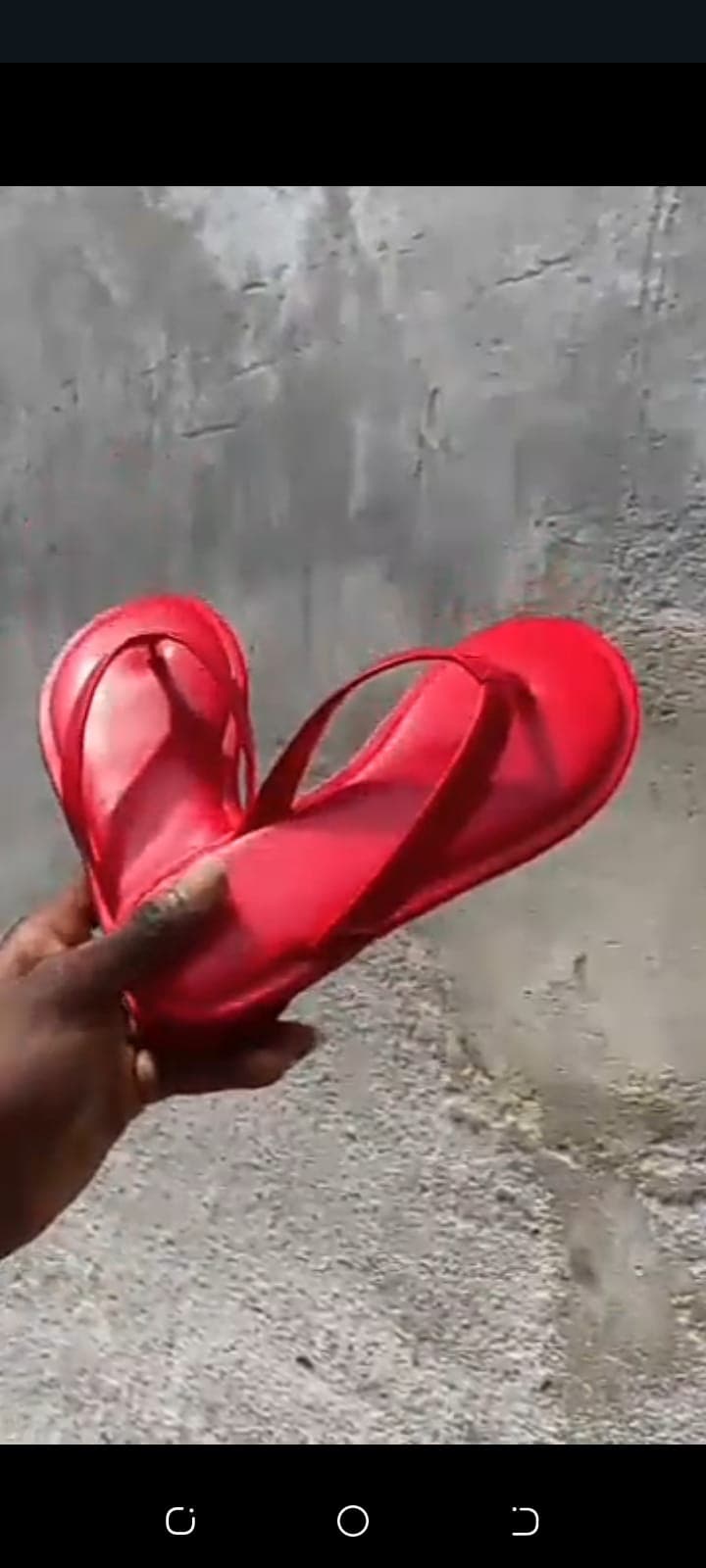 Red female slide