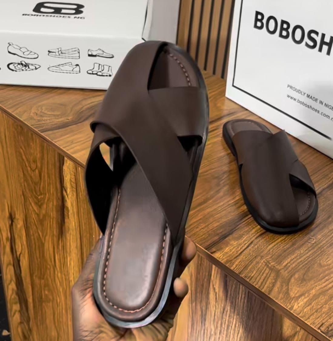 Men's half shoe